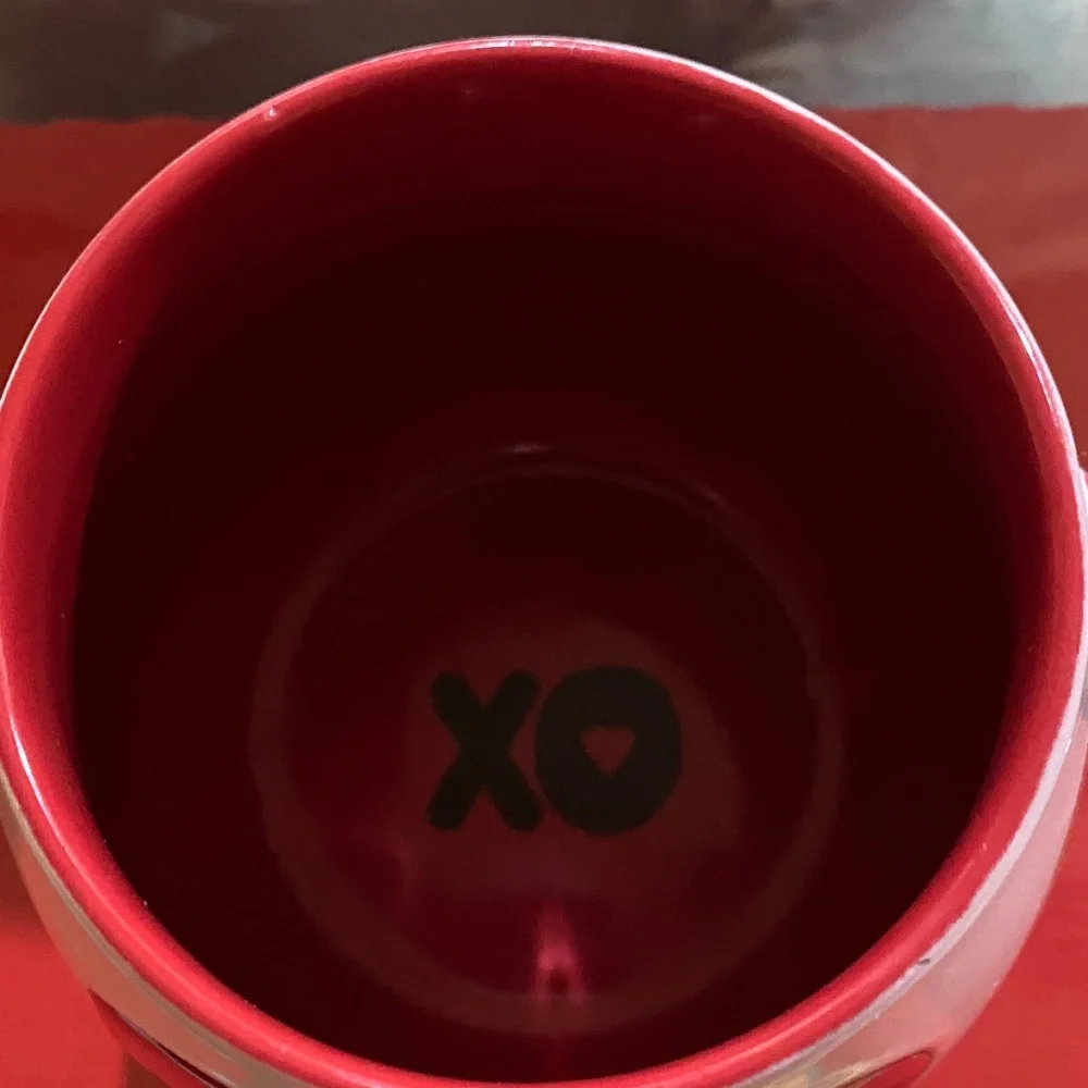 Snoopy Collector’s Heart Mug Love Valentines Ceramic